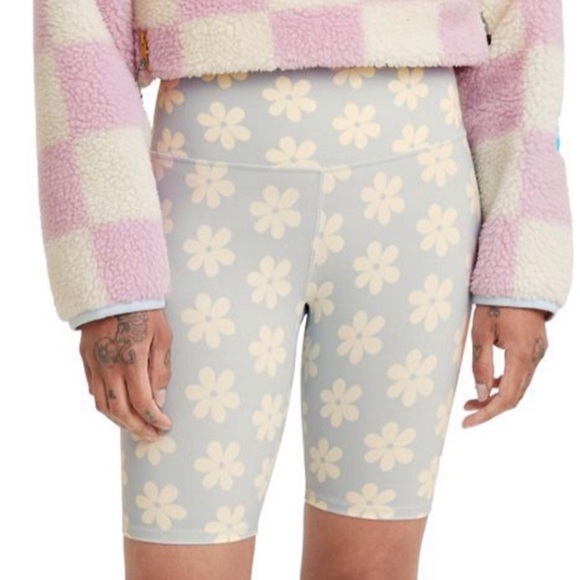 Levis Daisy Print Bike Shorts | Poshmark